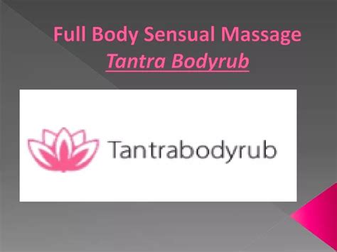Full Body Sensual Massage Sexual massage Brest
